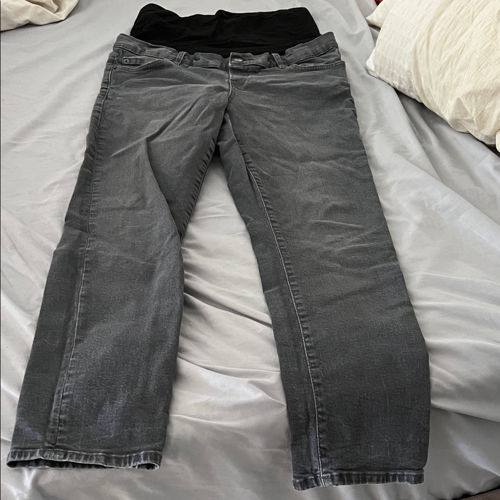 Gap Maternity Gray Jeans sz 29/8